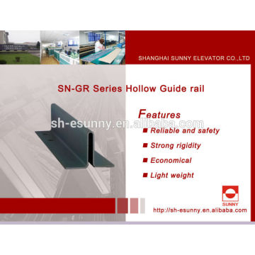 Hollow Guide Rail TK5A Guide Rail for elevator parts